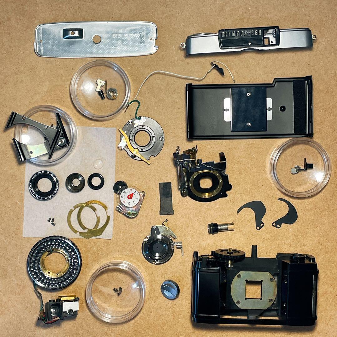 ✴️本日のみ初心者セット✴️牛革レザー✴️実写・分解整備済✴️オリンパスPEN EE-3
