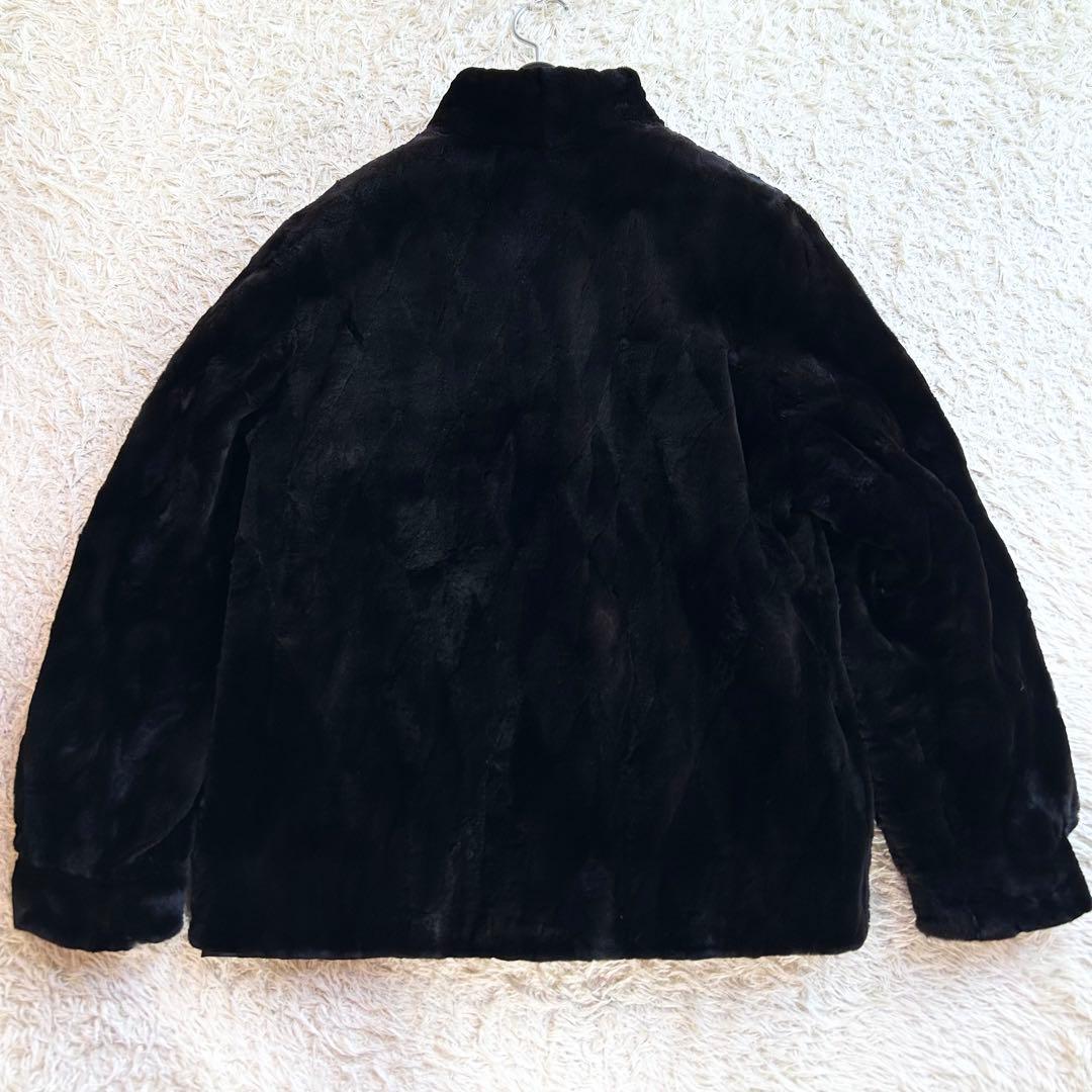 【極美品✨️シェアードミンク】 リバーシブル 本毛皮 高級 ファー 京都肩傘協組