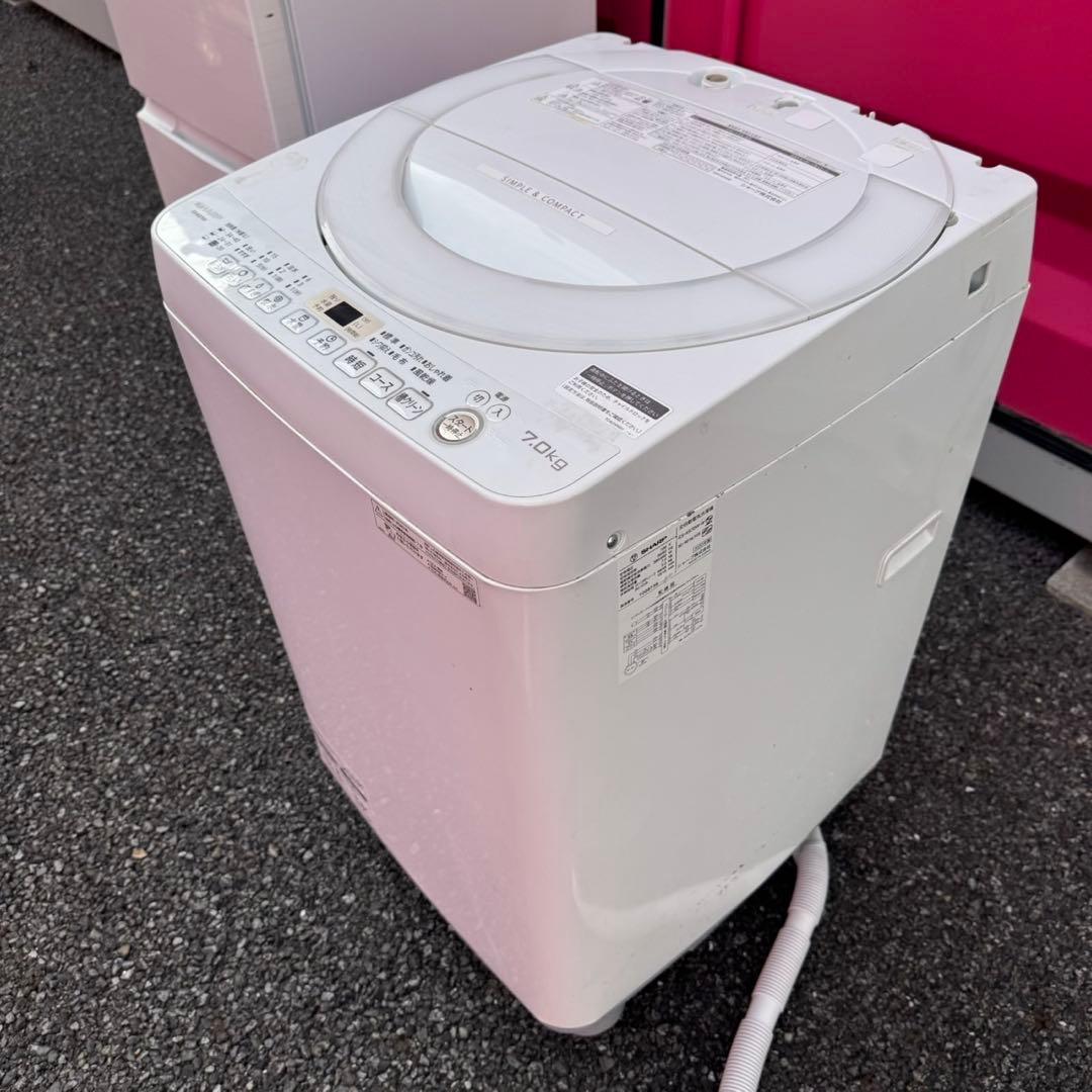 T500★2021.20年製★シャープ 冷蔵庫 洗濯機　家電セット　一人暮らし