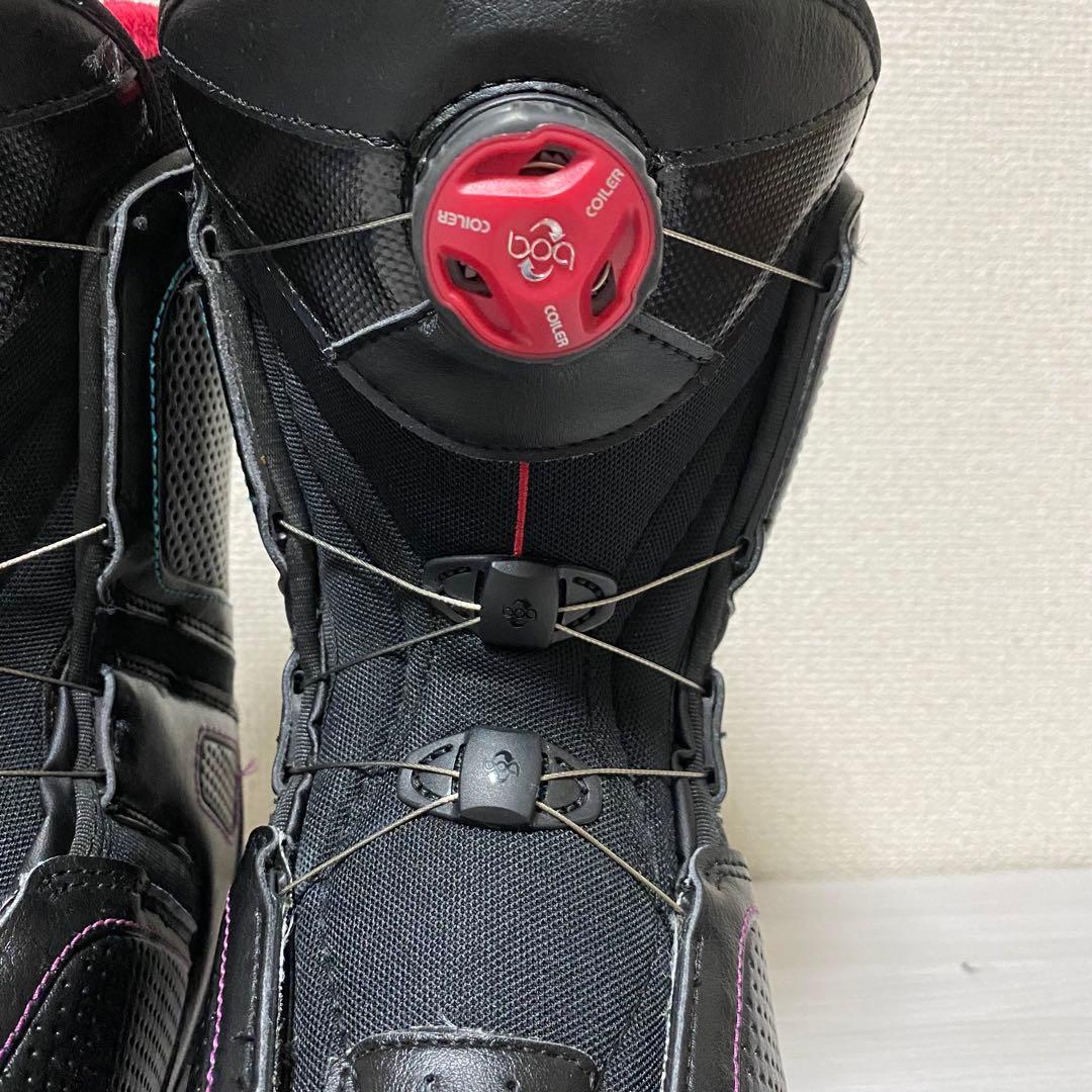 【極美品】サロモン　PEARL BOA WOMAN 25cm スノーボードブーツ