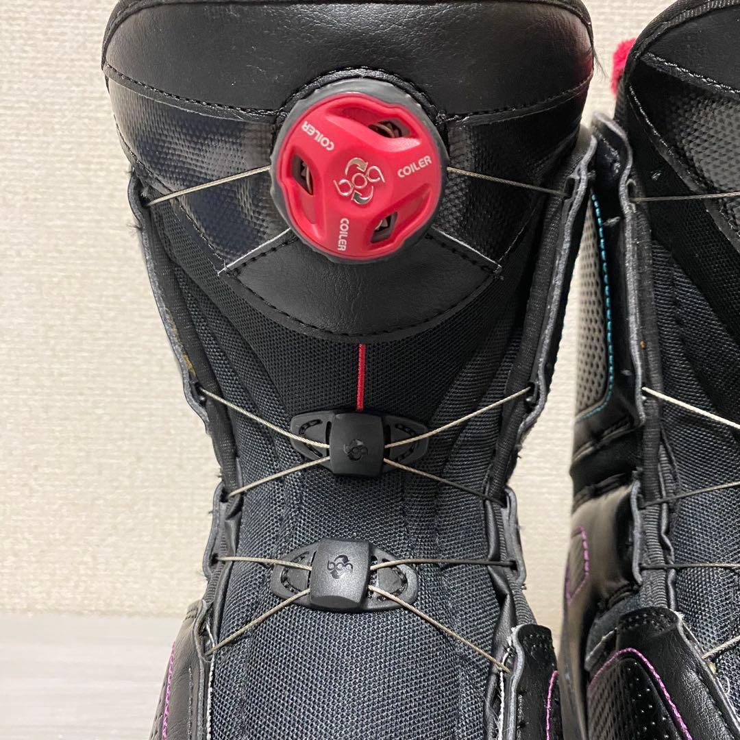 【極美品】サロモン　PEARL BOA WOMAN 25cm スノーボードブーツ