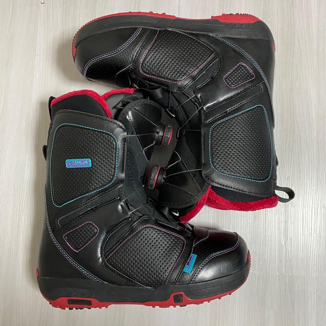 【極美品】サロモン　PEARL BOA WOMAN 25cm スノーボードブーツ