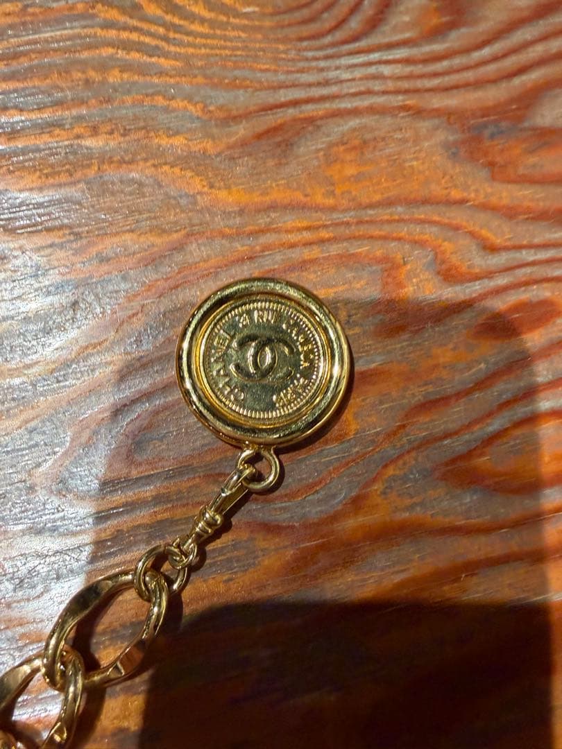 【美品】シャネルCHANEL【チェーンベルト】ココマーク メダル 31