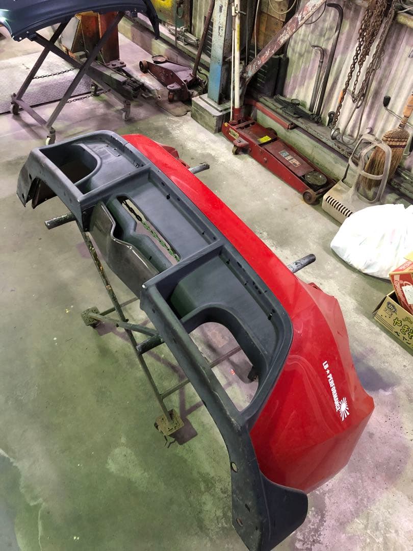 さ*)様 TOYOTA ZN6 86 純正リアバンパー　HKSスポイラー