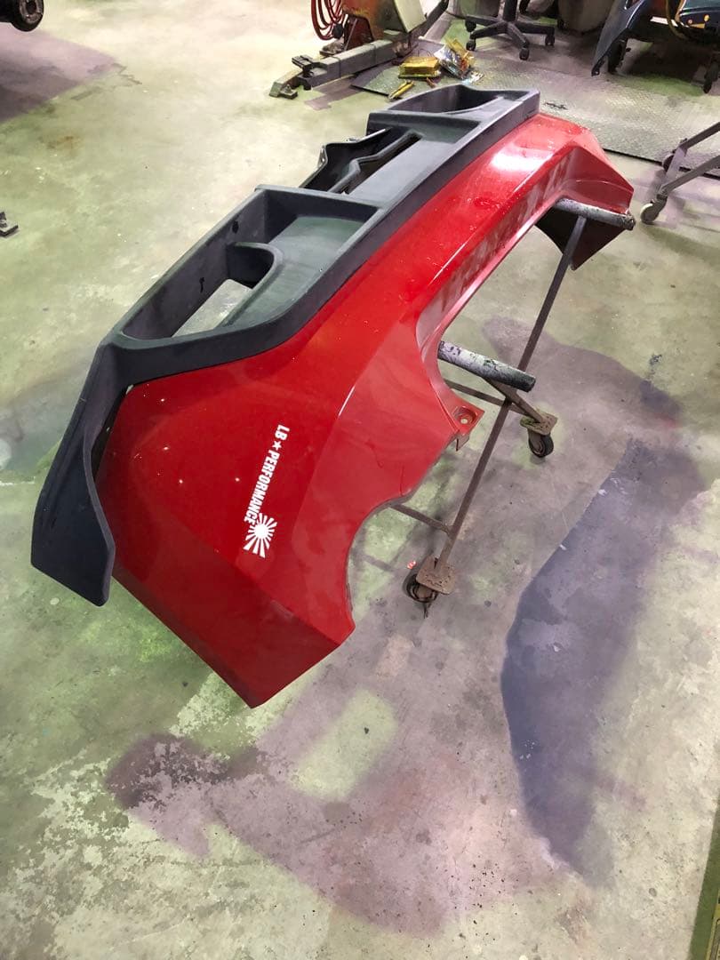 さ*)様 TOYOTA ZN6 86 純正リアバンパー　HKSスポイラー