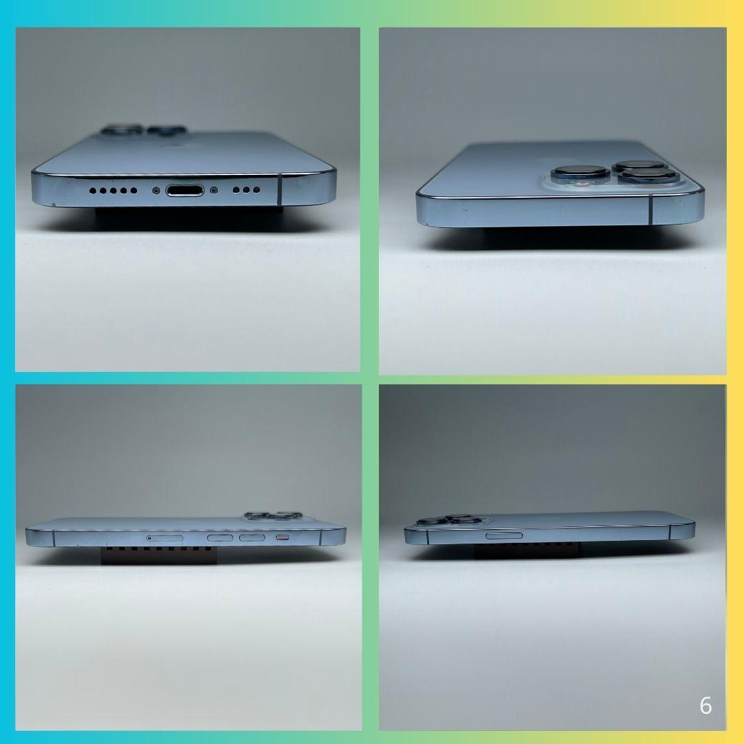 【実用品】iPhone13 PRO 256GB シエラブルー バッテリー100％