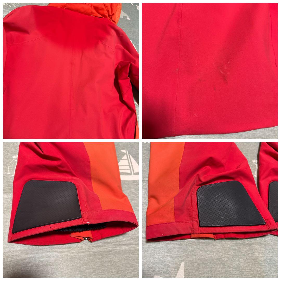 OGSAKA スキーウェア 上下 上着Mサイズ・パンツ Lサイズ オレンジ／赤