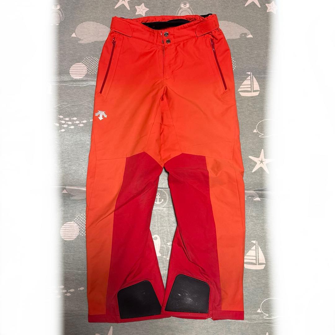 OGSAKA スキーウェア 上下 上着Mサイズ・パンツ Lサイズ オレンジ／赤