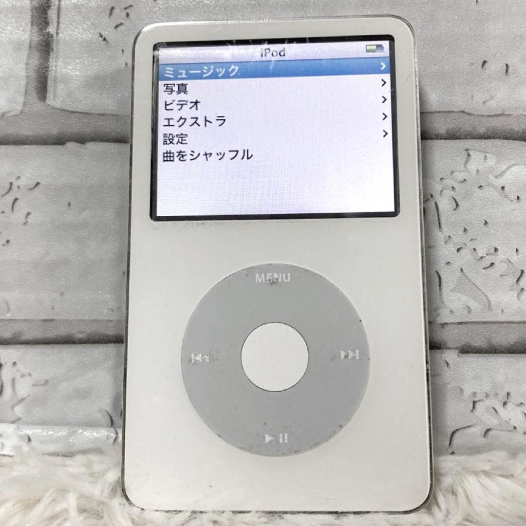 【美品】 Apple iPod アイポッド 60GB MA003J/A 白