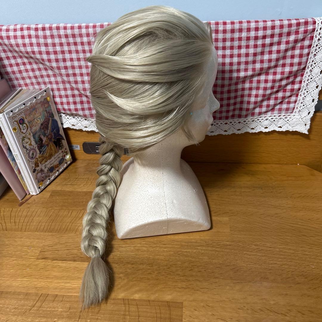 エルサ　ウィッグ　コスプレ　仮装　あみおろし