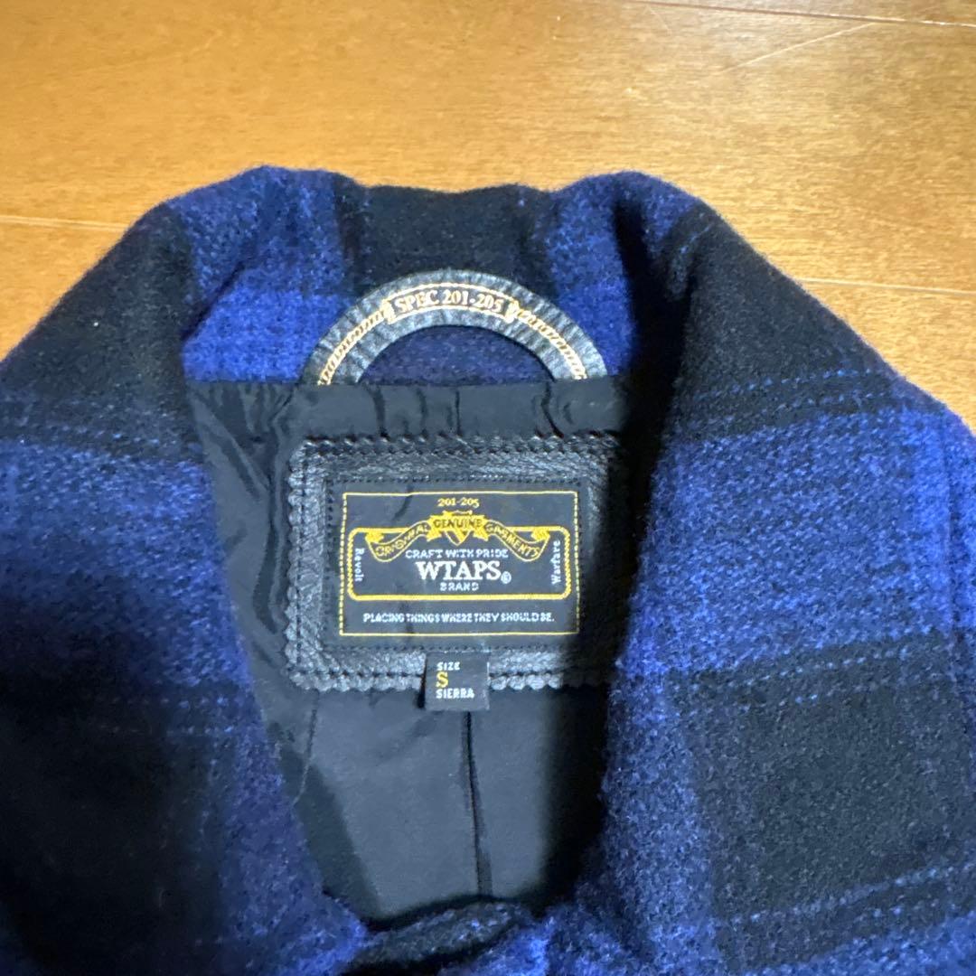 WTAPSダブルタップス　バッファローチェックCPOジャケット　美品