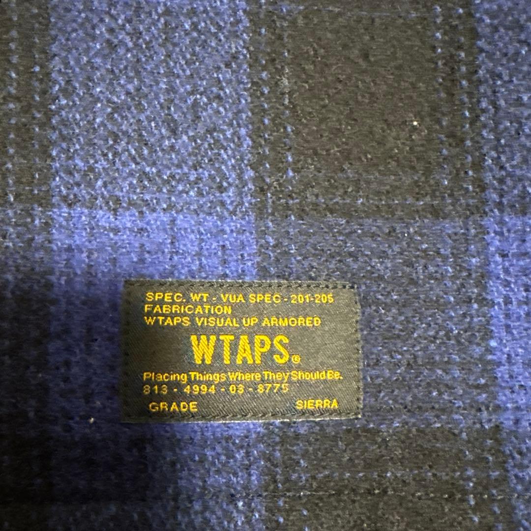 WTAPSダブルタップス　バッファローチェックCPOジャケット　美品