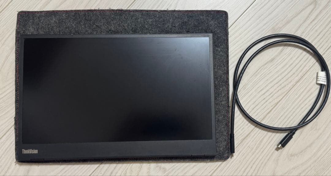 Lenovo ThinkVision M14 ポータブルモニター 本体