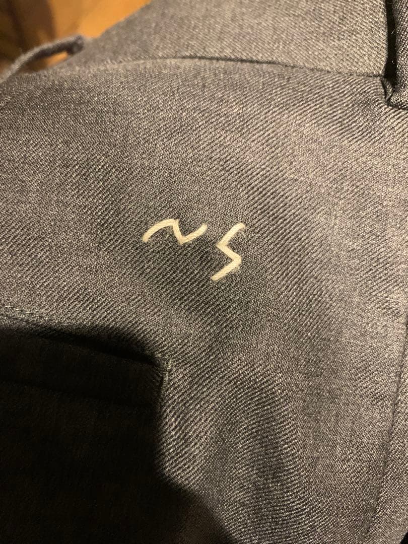 パンツ NEONSIGN Anatomic straight slacks