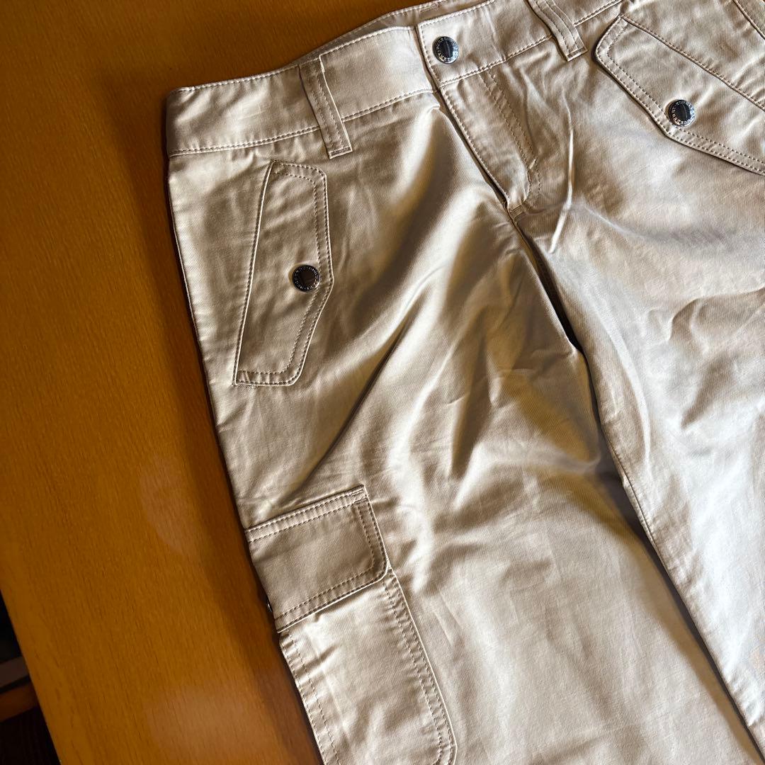 な*ず様 BURBERRYLONDON　フレアカーゴパンツ　三陽商会　40