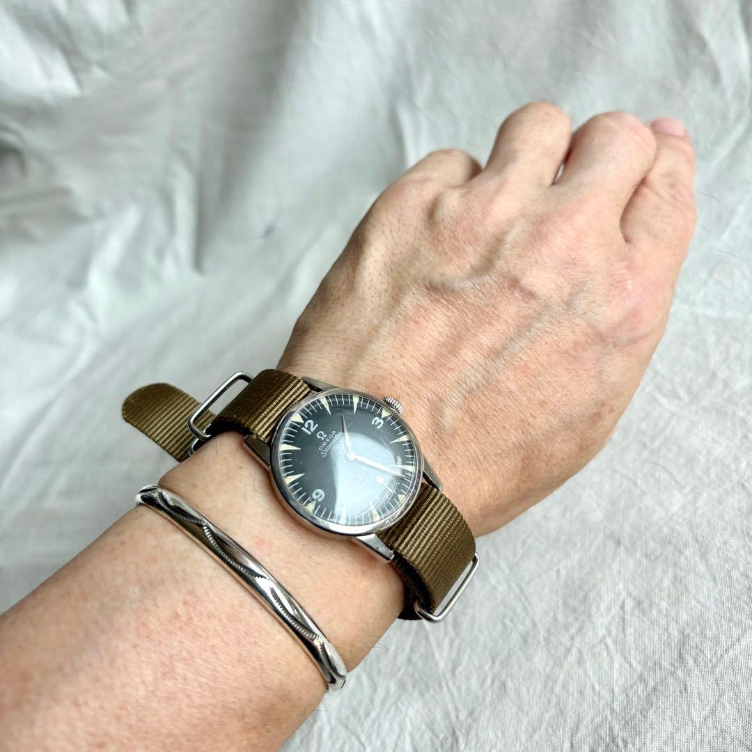 1970s ナバホ バングル ブレスレット トライバル　sterling