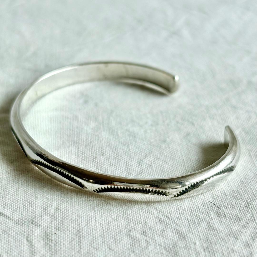 1970s ナバホ バングル ブレスレット トライバル　sterling
