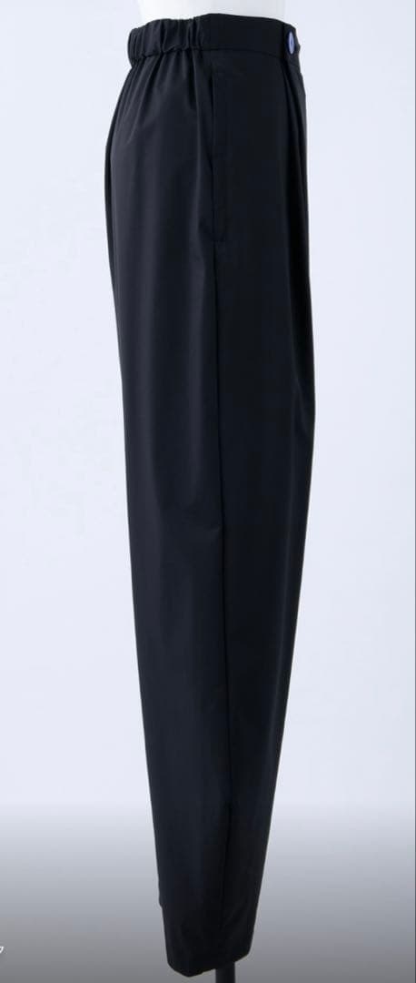 ナゴンスタンス 撥水 タックテーパードパンツ M ブラック