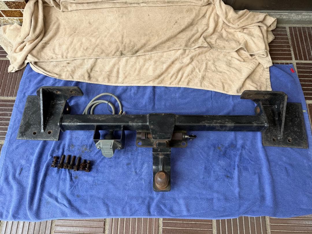 ランクル80 ヒッチメンバーアルミボート　トレーラー　ソレックス サントレックス