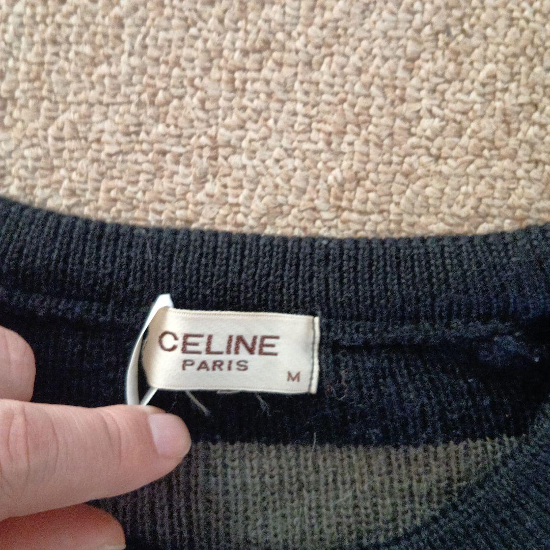 く*す様 【美品】セリーヌ　ビンテージメンズニット　クリーニング済み