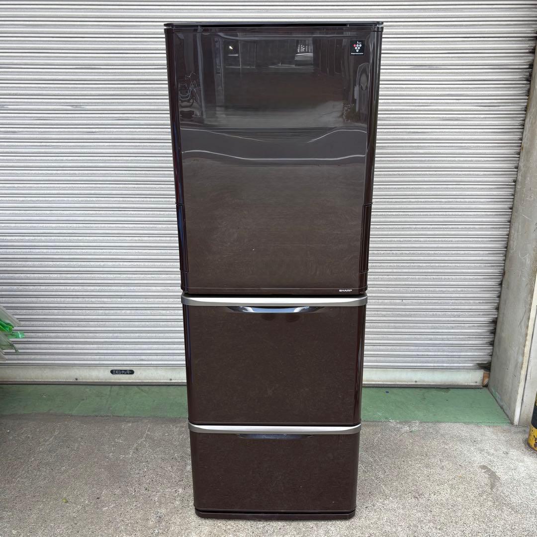 シャープ ノンフロン冷蔵庫 SJ-PW35A-T 2015年製 350L