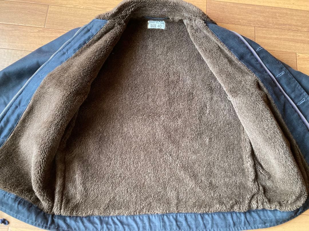 リアルマッコイズU.S. NAVY N-1 デッキジャケット/ ステンシル 40