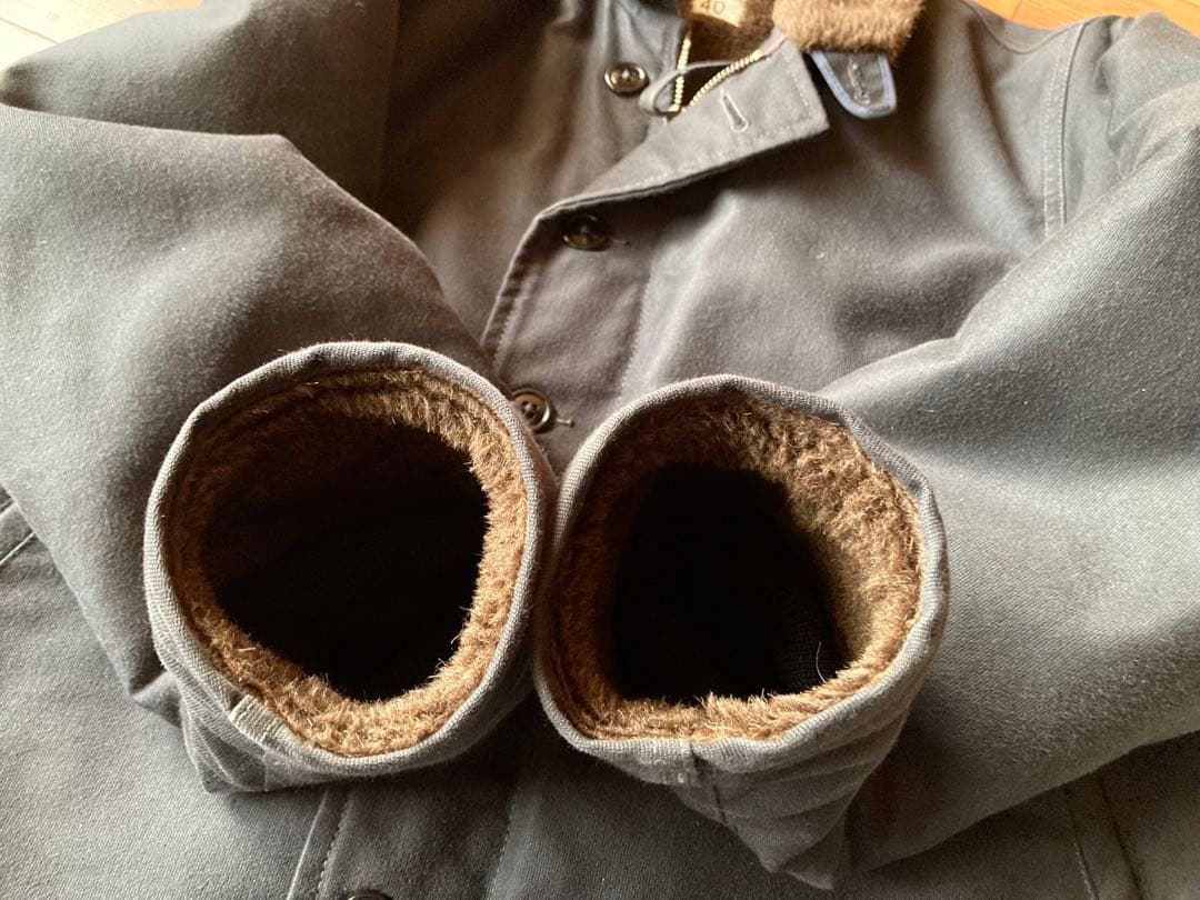 リアルマッコイズU.S. NAVY N-1 デッキジャケット/ ステンシル 40