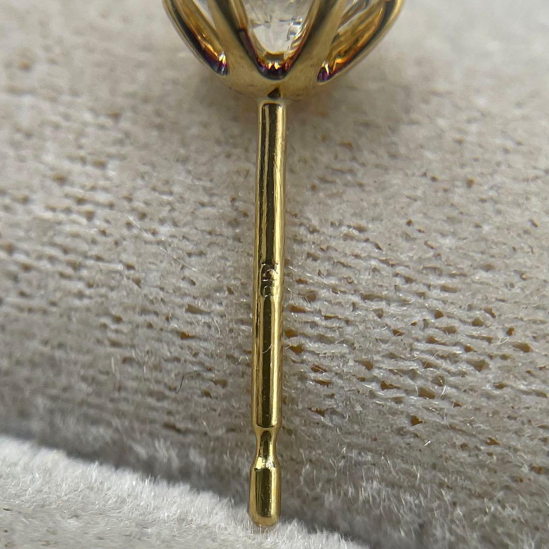 専用JL21★高級 大粒ダイヤモンド0.53ct K18 片耳ピアス