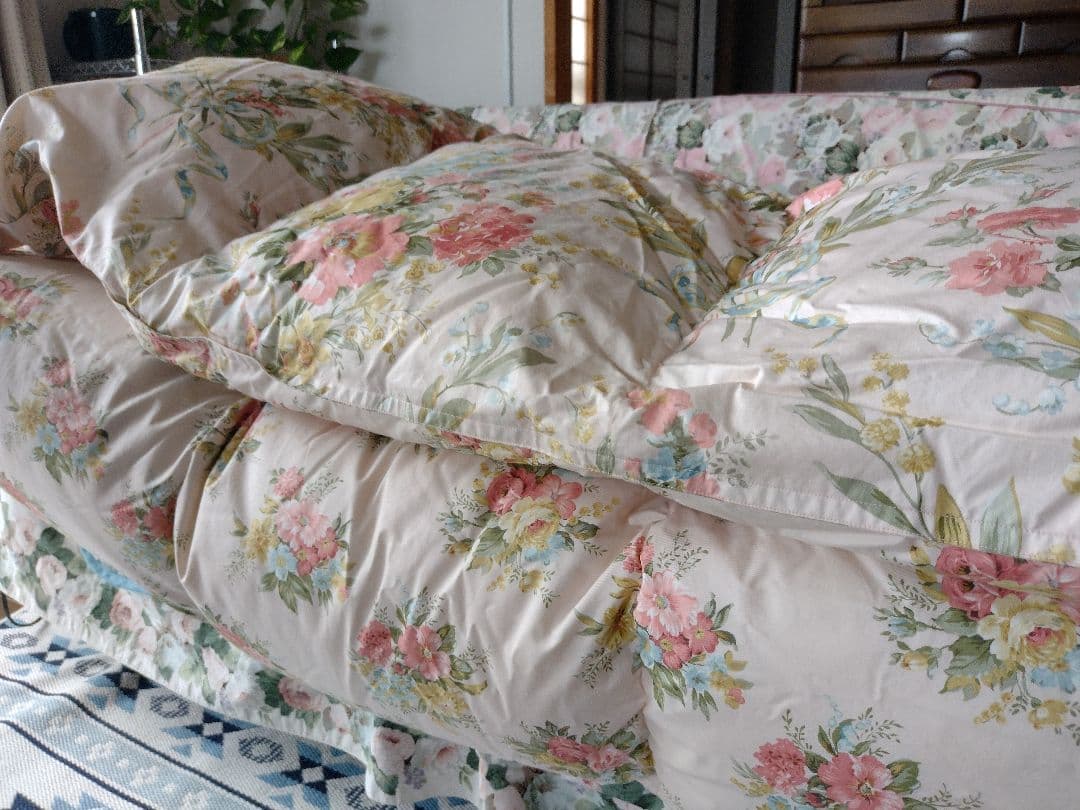 羽毛布団シングルホワイトグース90