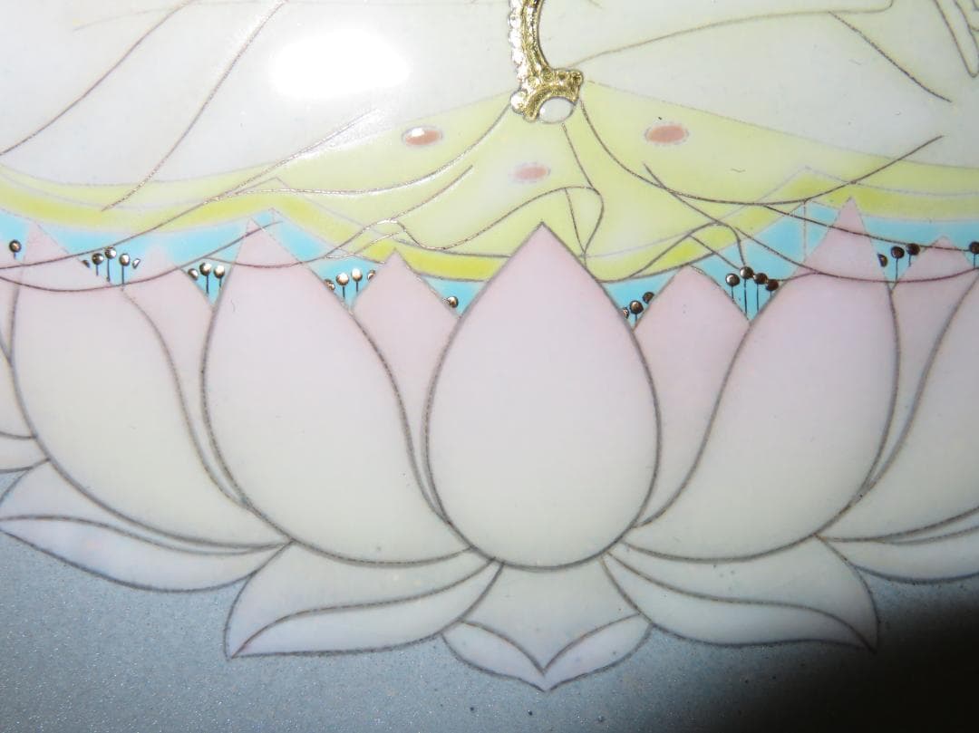 ぐり　草場一壽　「大調和」（仮題）　ダライ・ラマ　陶彩画　原画