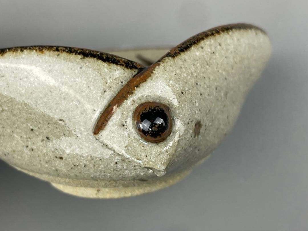 絵唐津草文皿 十三代中里太郎右衛門窯 向付 懐石料理 銘々皿 5客 貝殻 唐津焼