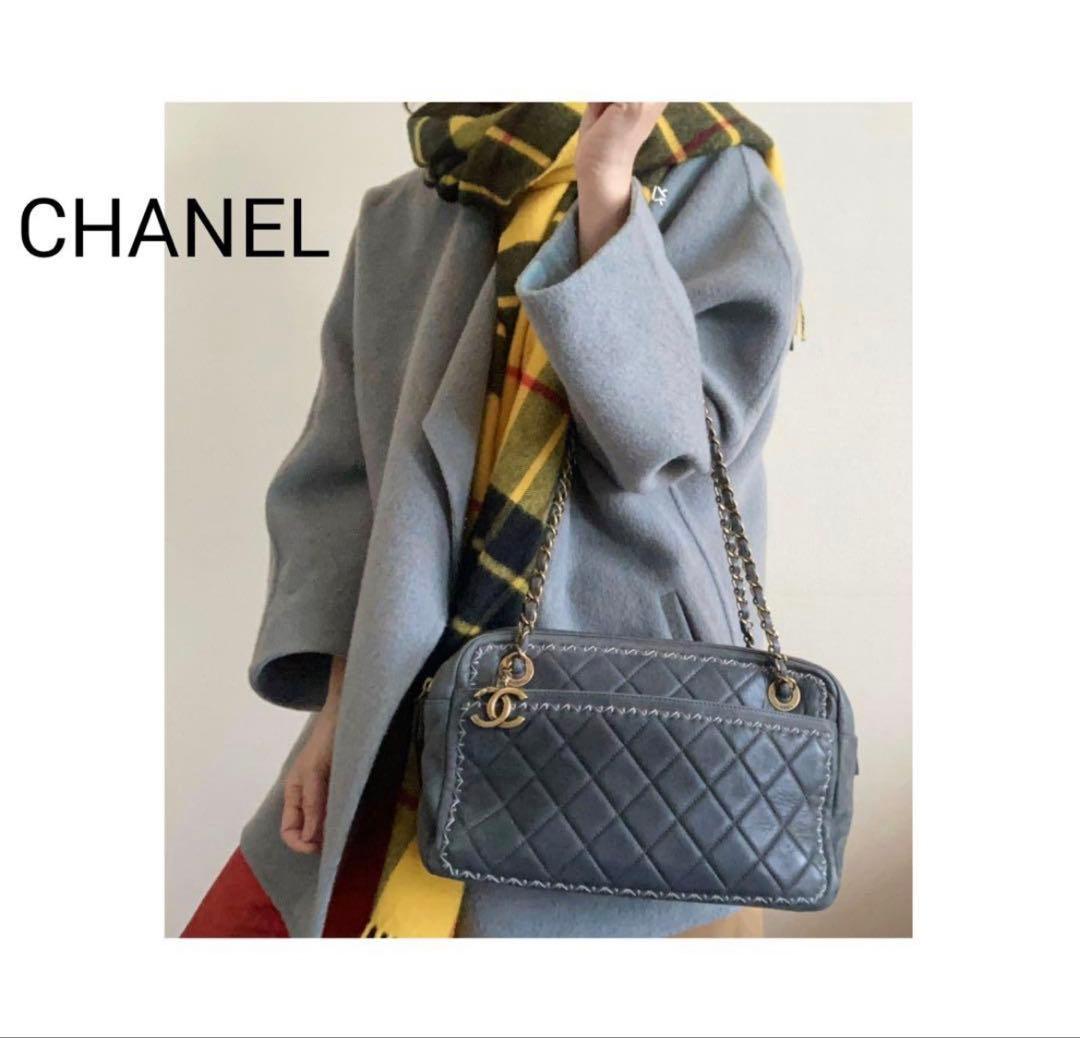 P*n様 極美品♡CHANEL マトラッセ　チェーンバッグ　ワイルドステッチ