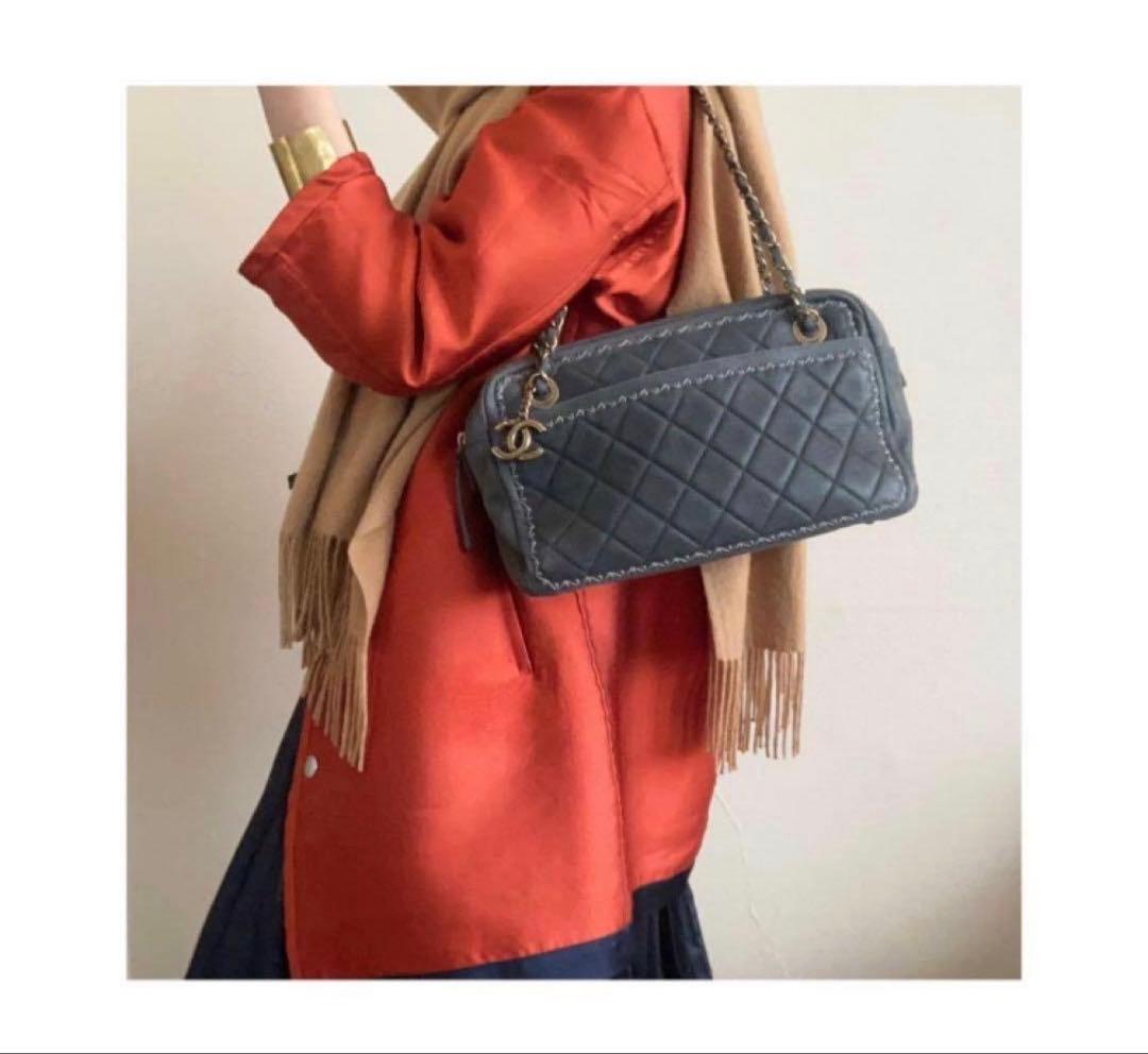 P*n様 極美品♡CHANEL マトラッセ　チェーンバッグ　ワイルドステッチ