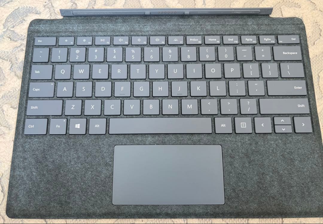 マウス・ペンセット！純正Surface pro タイプカバー　アイスブルー