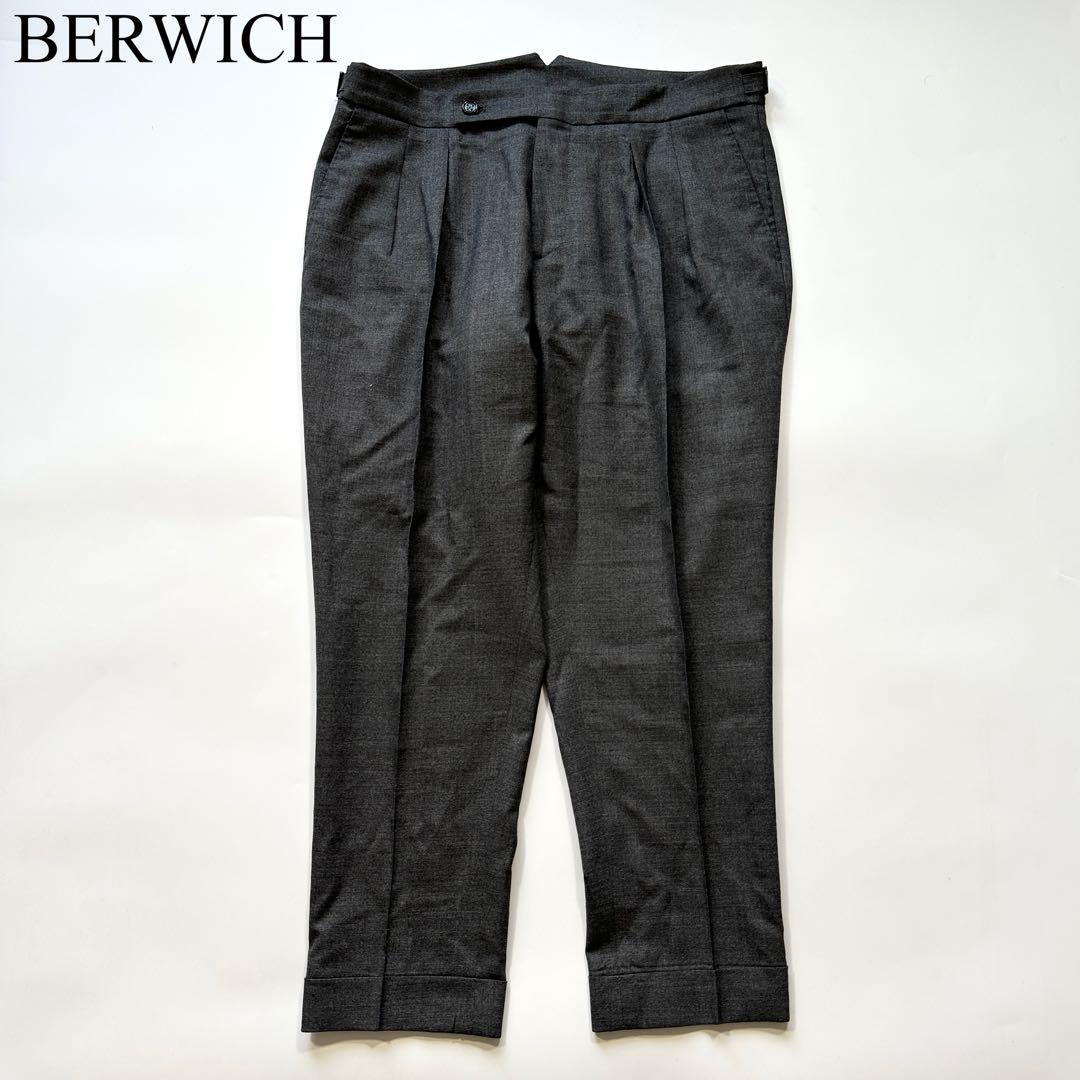 ベルウィッチ 大きいサイズ カノニコ CANONICO スラックス スーツ 高級