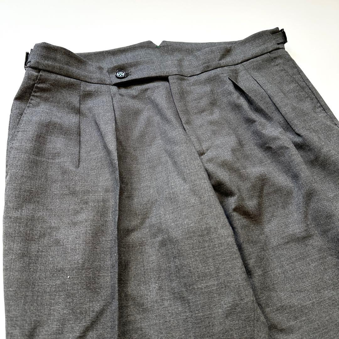 ベルウィッチ 大きいサイズ カノニコ CANONICO スラックス スーツ 高級