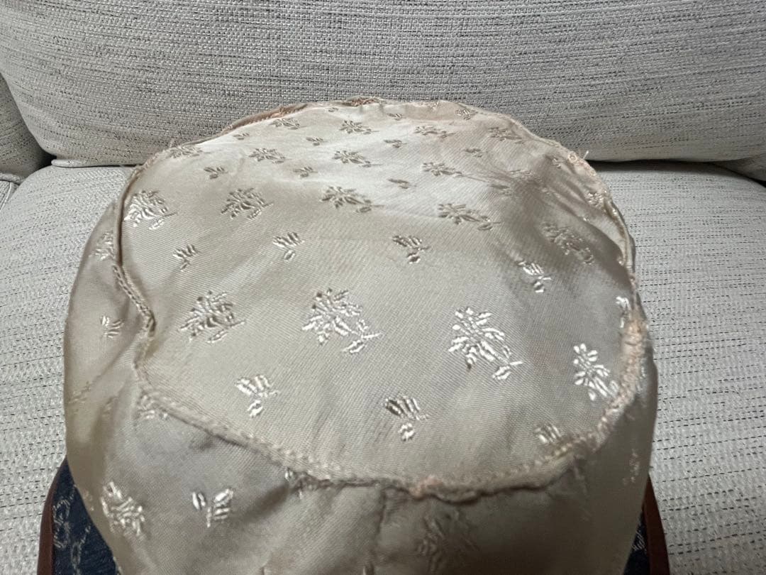 よる グッチ　GGパターン デニム バケットハット