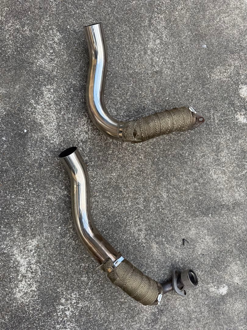 ドラックスター400 ターンアウトマフラー ショットガンマフラー