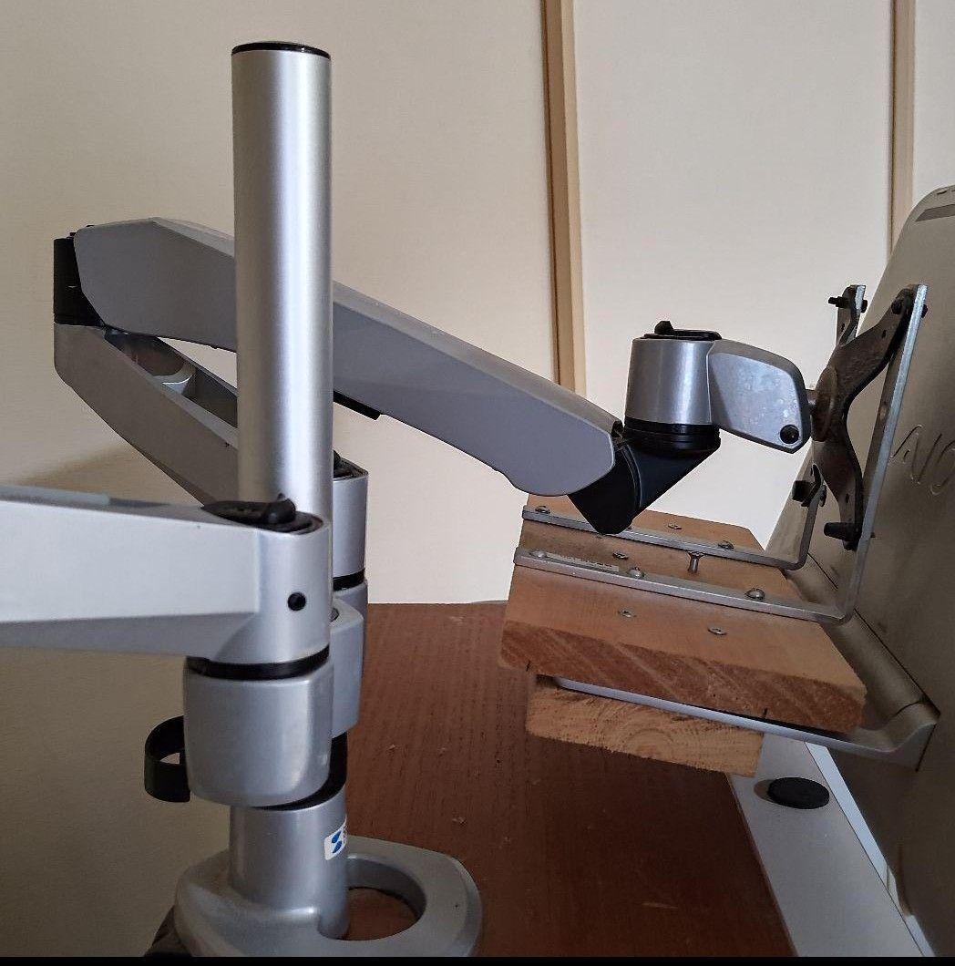 ♣⑦SANWA SUPPLY 水平垂直液晶モニターアーム CR-LA1007