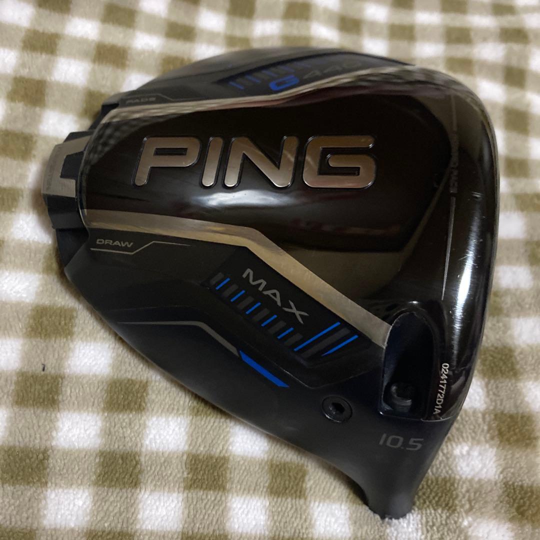 PING G440 MAX 10.5° ドライバー ヘッドカバー付き