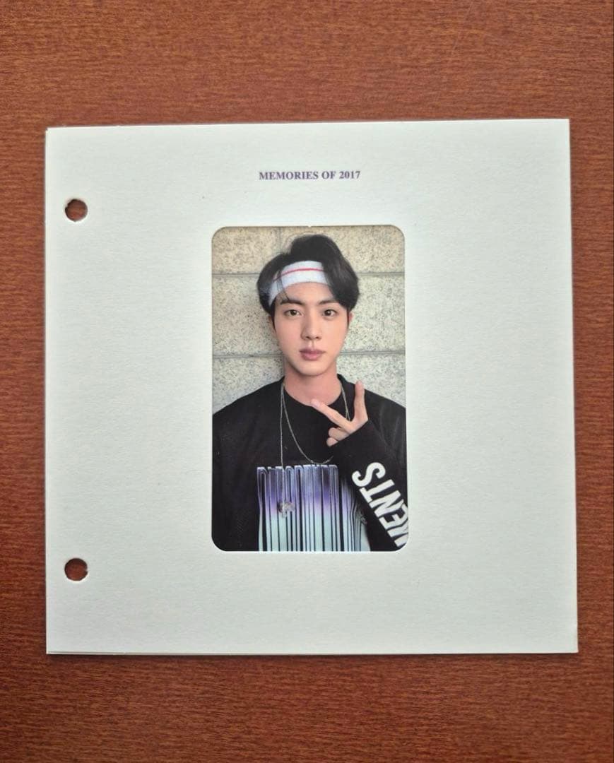 BTS メモリーズ 2017 Blu-ray トレカ ジン ソクジン
