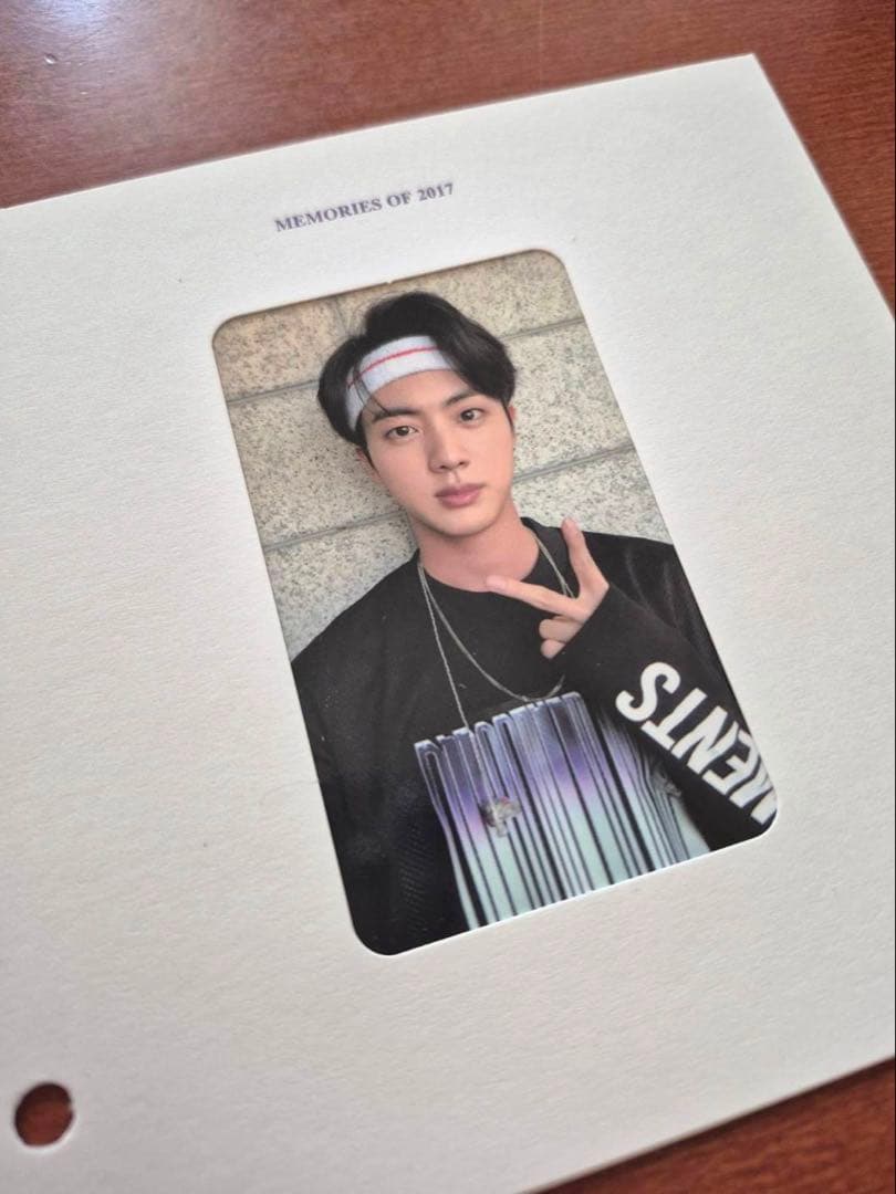 BTS メモリーズ 2017 Blu-ray トレカ ジン ソクジン