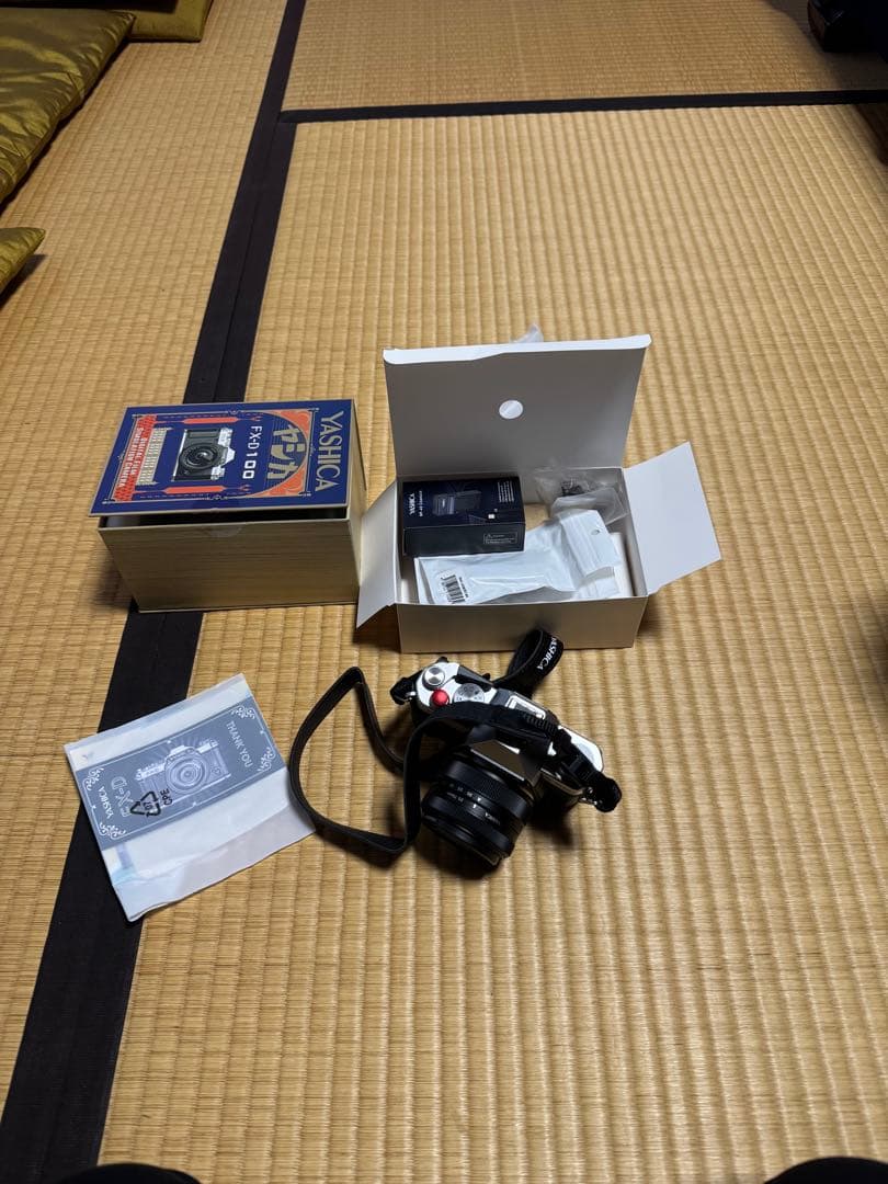 波*き様 Yashica FX-D100デジタルカメラ 本体と付属品