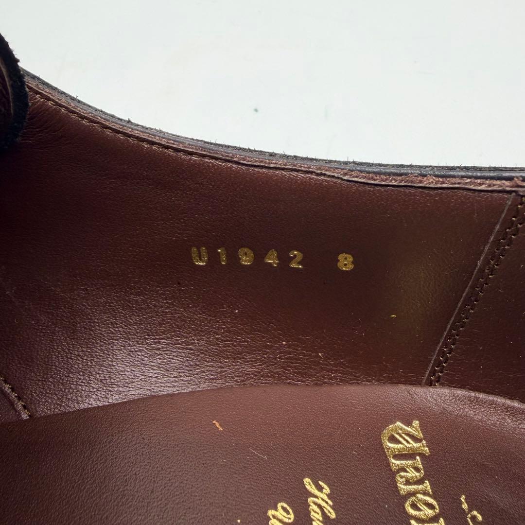 【展示品】ユニオンインペリアル ダブルモンクストラップ US8 ブラック