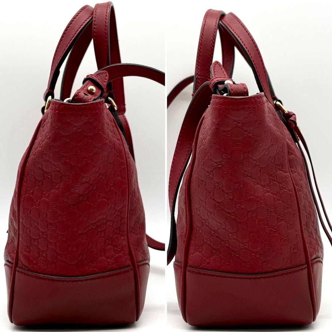 ✨極美品✨グッチ ハンドバッグ 2way GG マイクロシマ インターロッキング