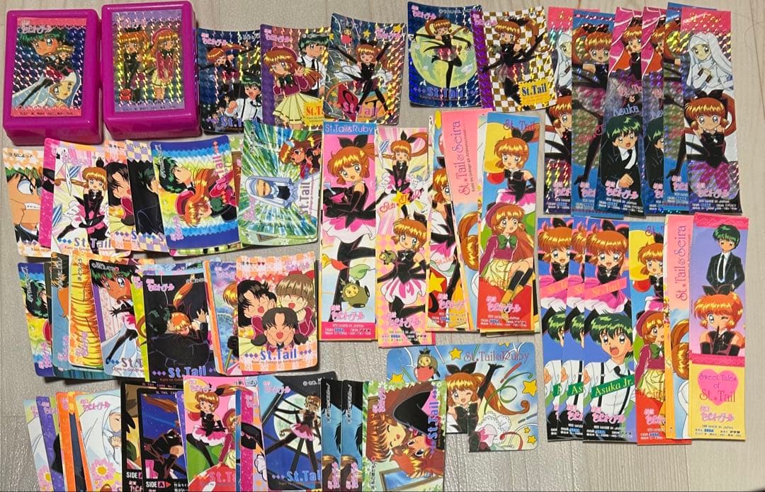 怪盗セイント・テール ロングステッカー レア アマダ SEGA カード