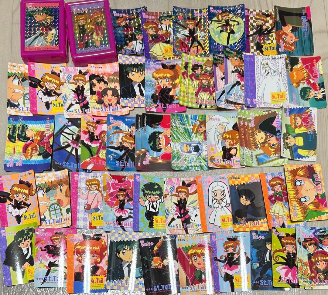 怪盗セイント・テール ロングステッカー レア アマダ SEGA カード