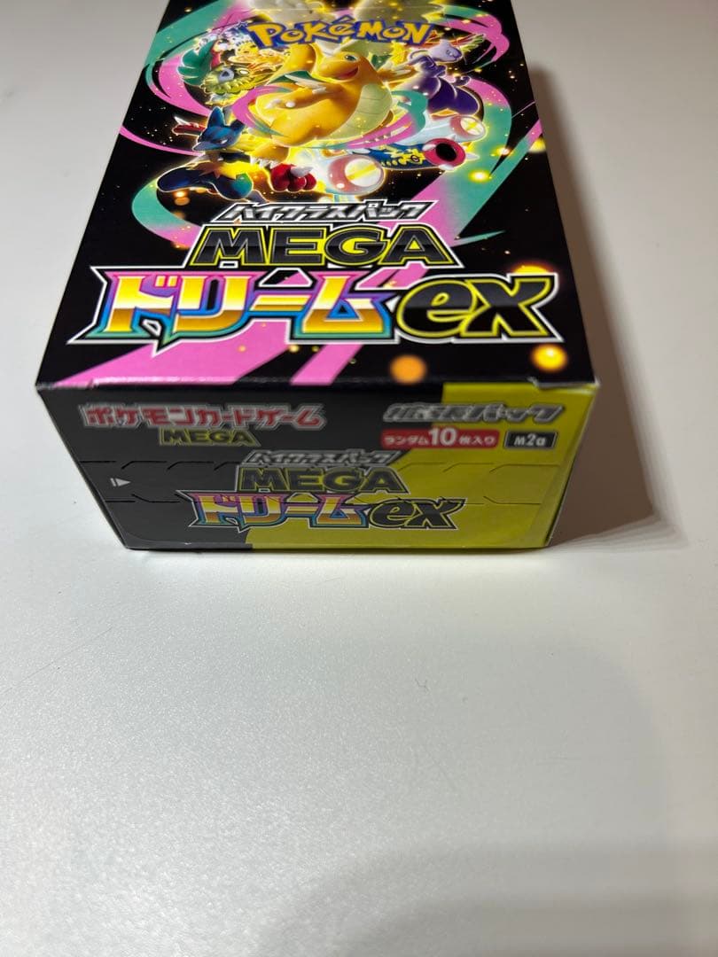ポケモンカード MEGAドリームex 1BOX シュリンクなし　ペリペリ有り
