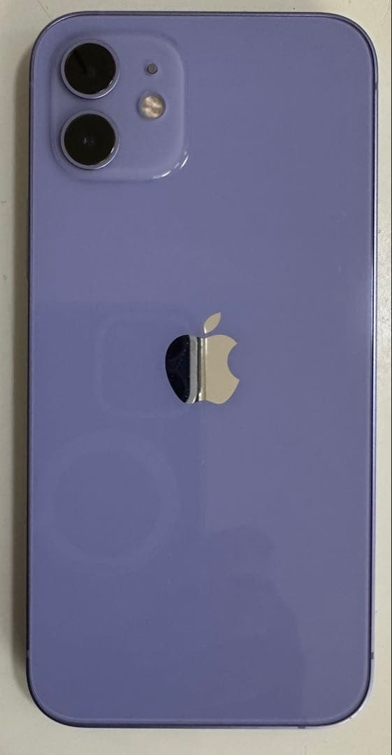 【美品】iPhone12 64GB パープル 83%
