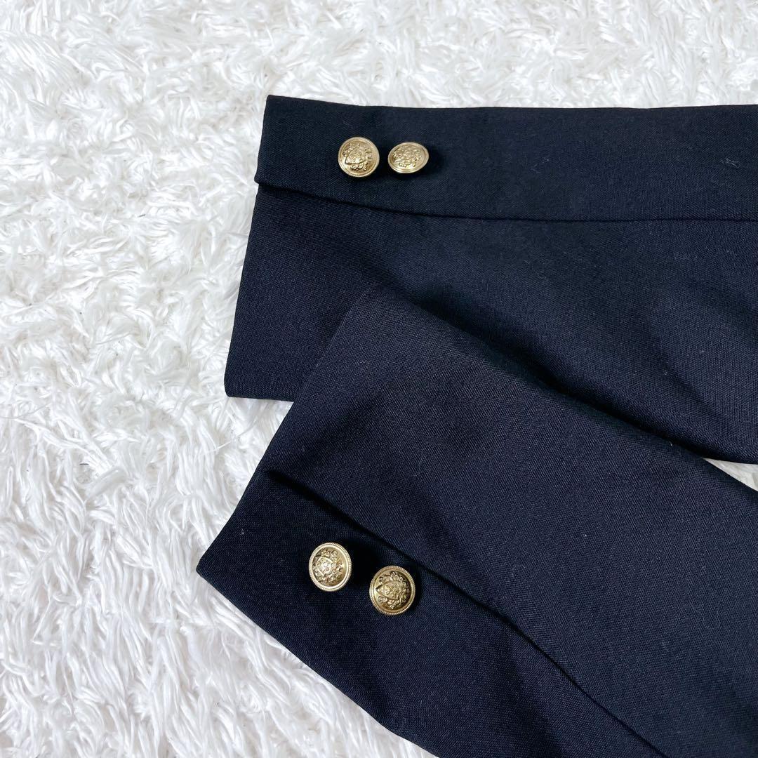 美品✨️ 組曲 KUMIKYOKU 金ボタン ジャケット スカート セットアップ